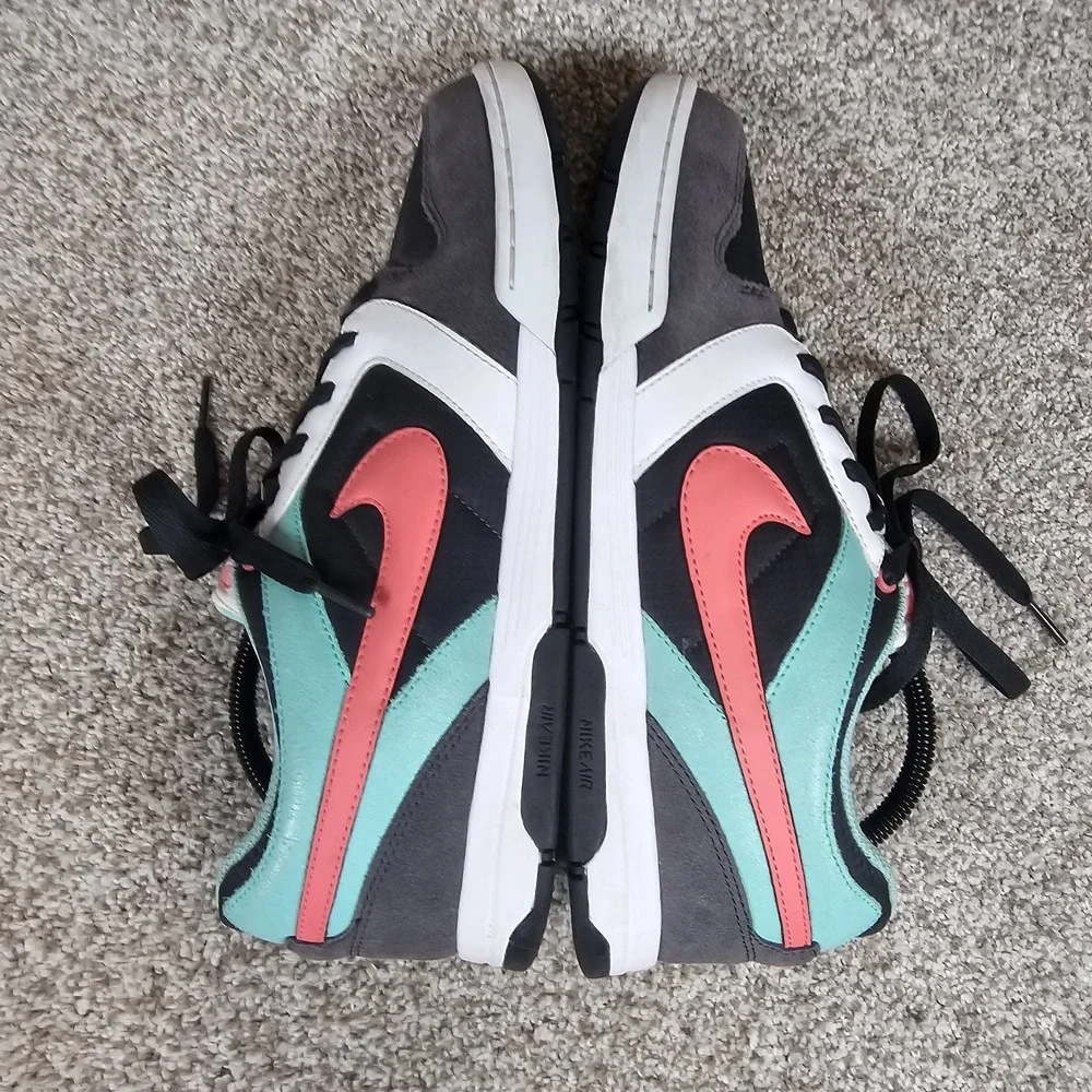 Nike Mogan 2 Men's Size 11 Black Gray Pink Mint Skate Shoes Sneakers 487659-063